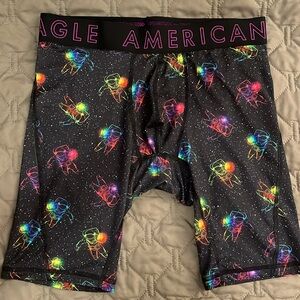 American Eagle Outfitters Active Flex Boxer Brief 9” inseam-Size S